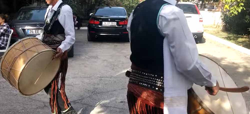 Davul zurna ekibi hizmet bölgesi